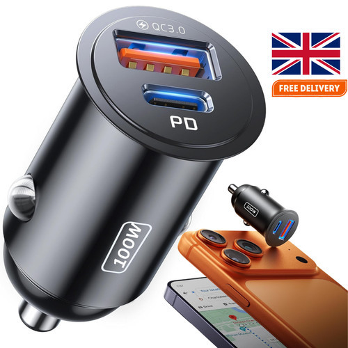 100w super fast car charger - charger, 2