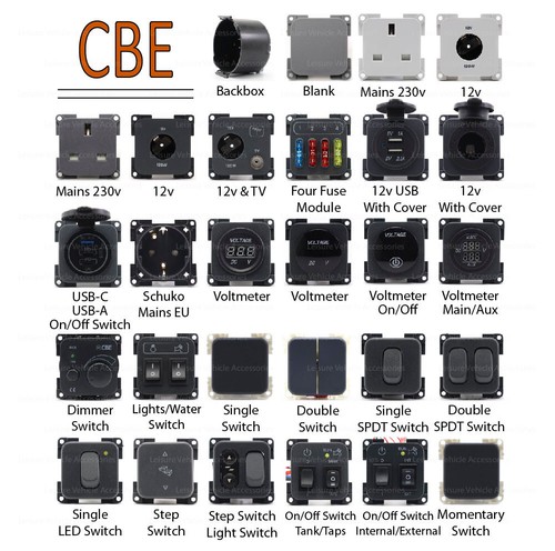 Cbe mains usb - usb, sockets
