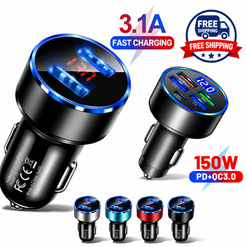 Dual usb fast - 3.1a, charger