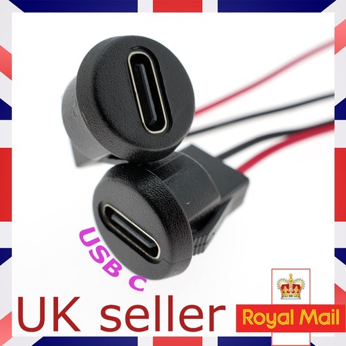 Usb panel mount socket - panel,